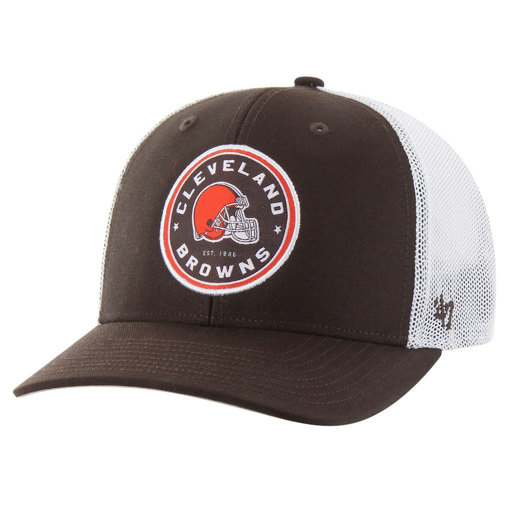 Cleveland Browns '47 Disclose Trophy Stretch Fit Hat - Brown - 47 brand