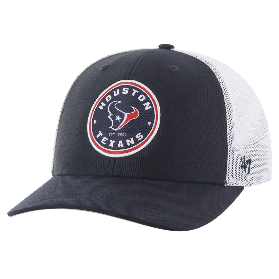 Houston Texans '47 Disclose Trophy Stretch Fit Hat - Navy - 47 brand