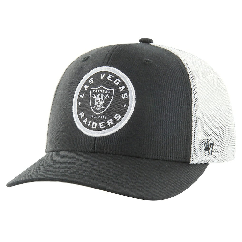 Las Vegas Raiders '47 Disclose Trophy Stretch Fit Hat - Black - 47 brand