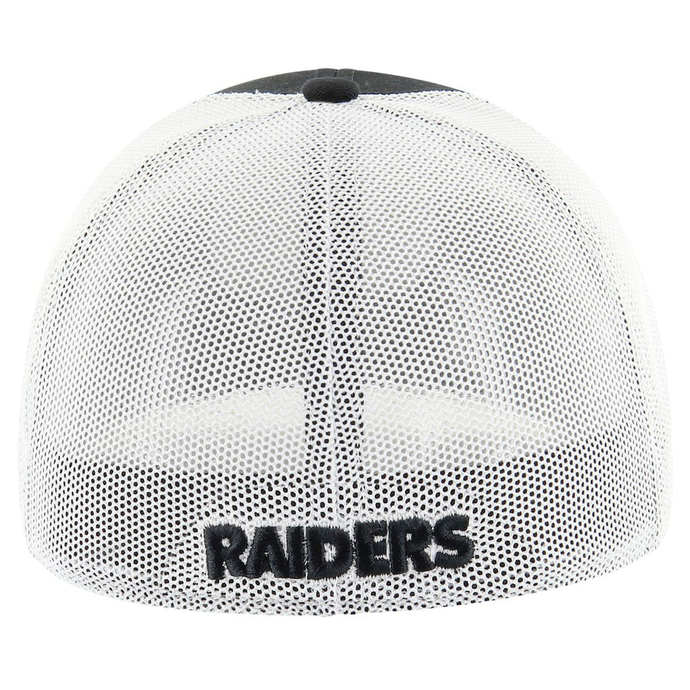 Las Vegas Raiders '47 Disclose Trophy Stretch Fit Hat - Black - 47 brand