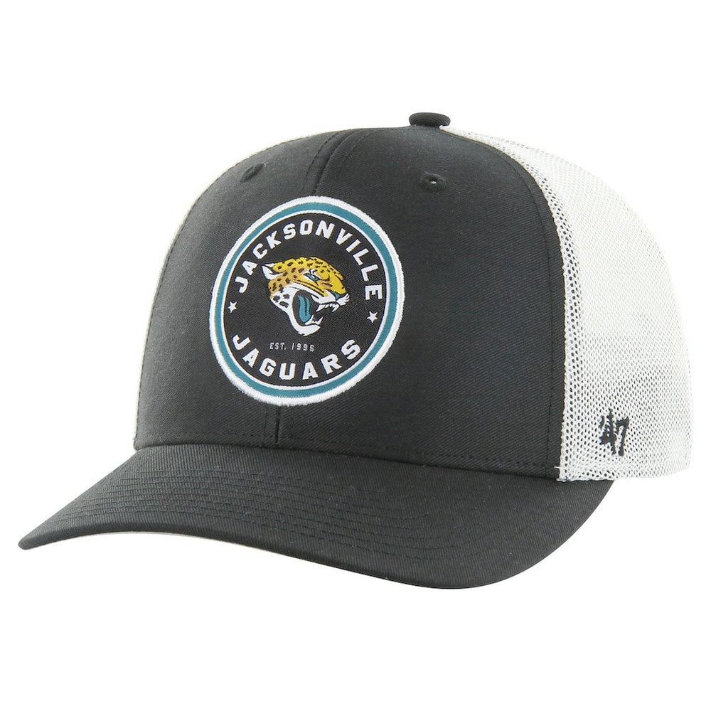 Jacksonville Jaguars '47 Disclose Trophy Stretch Fit Hat - Black - 47 brand