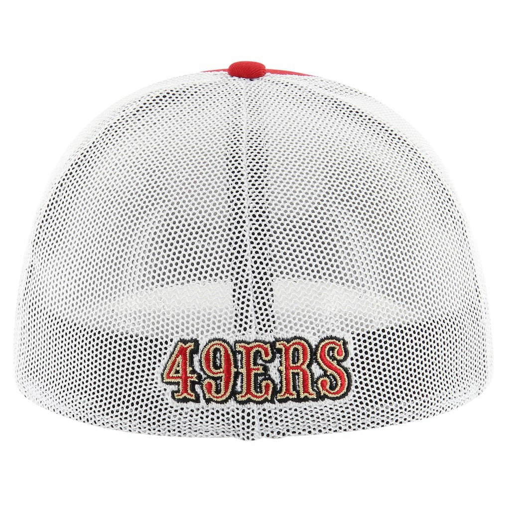 San Francisco 49ers '47 Disclose Trophy Stretch Fit Hat - Scarlet - 47 brand