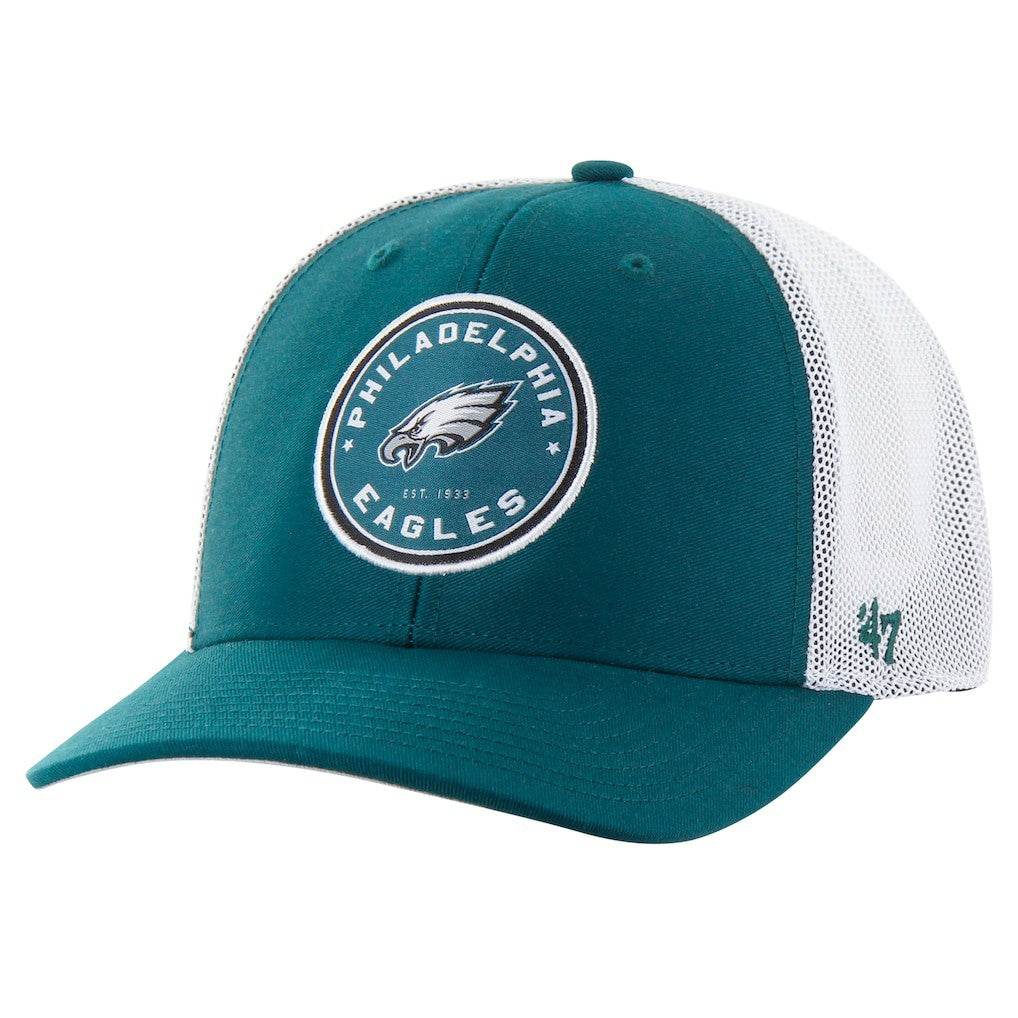 Philadelphia Eagles '47 Disclose Trophy Stretch Fit Hat - Midnight Green - 47 brand