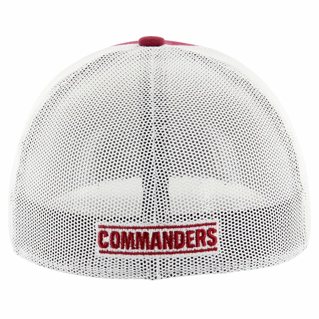 Washington Commanders '47 Thrash Trophy Flex Hat - Burgundy/White - 47 brand