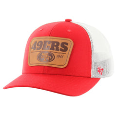 San Francisco 49ers '47 Thrash Trophy Flex Hat - Scarlet/White - 47 brand