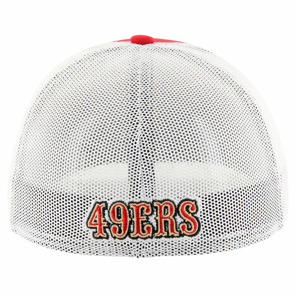 San Francisco 49ers '47 Thrash Trophy Flex Hat - Scarlet/White - 47 brand