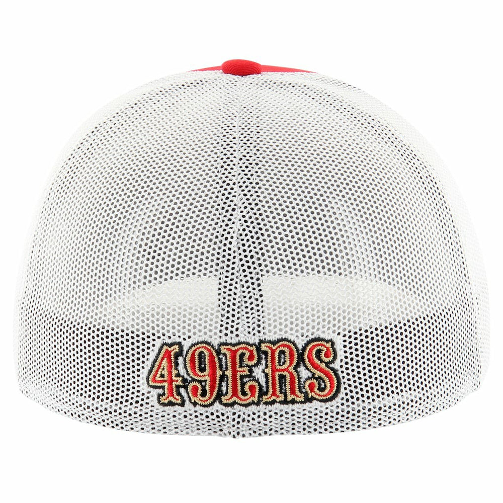 San Francisco 49ers '47 Thrash Trophy Flex Hat - Scarlet/White - 47 brand