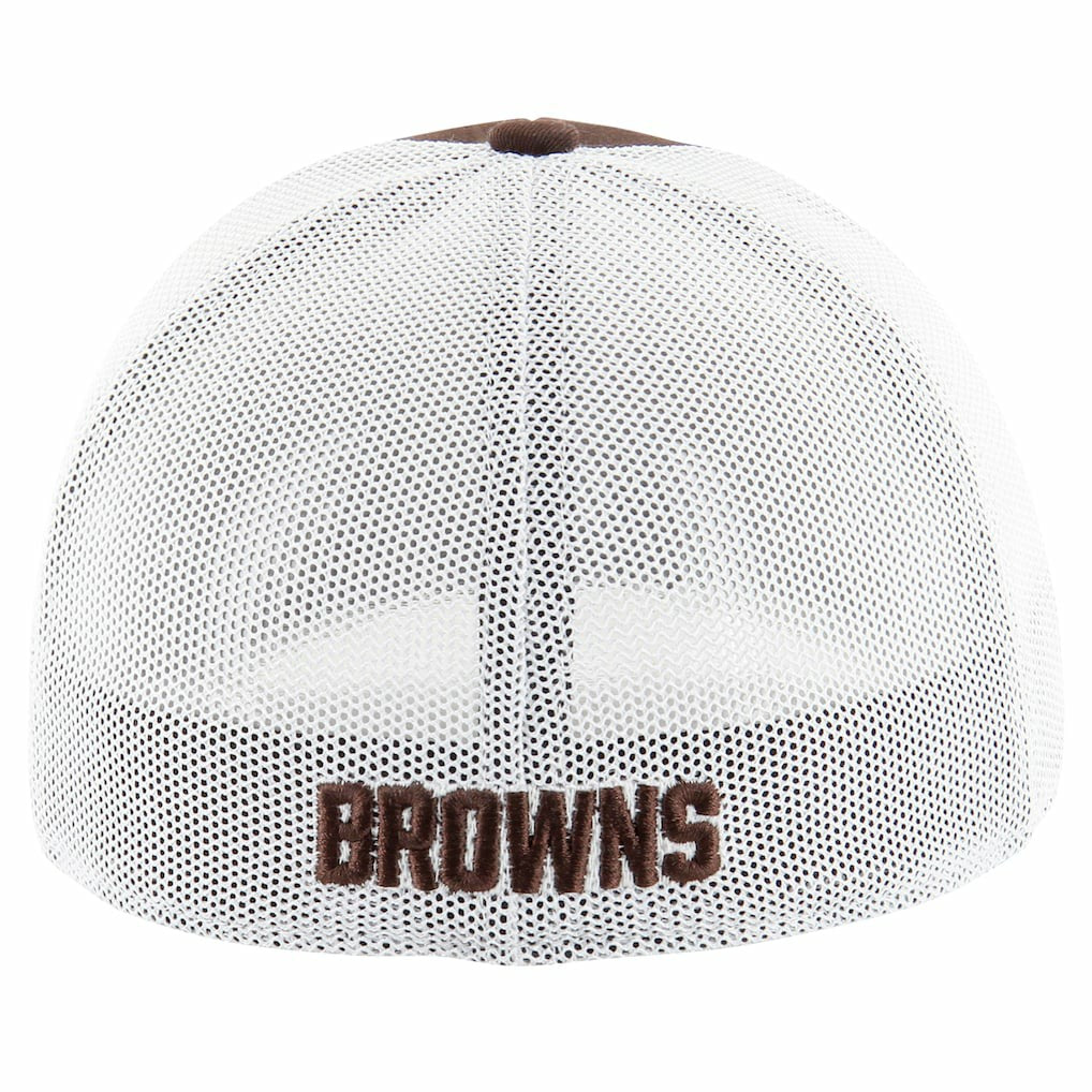 Cleveland Browns '47 Thrash Trophy Flex Hat - Brown/White - 47 brand