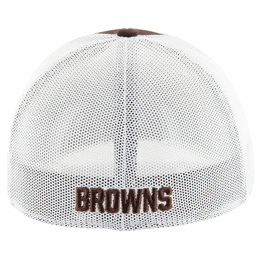 Cleveland Browns '47 Thrash Trophy Flex Hat - Brown/White - 47 brand