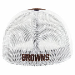 Cleveland Browns '47 Thrash Trophy Flex Hat - Brown/White - 47 brand
