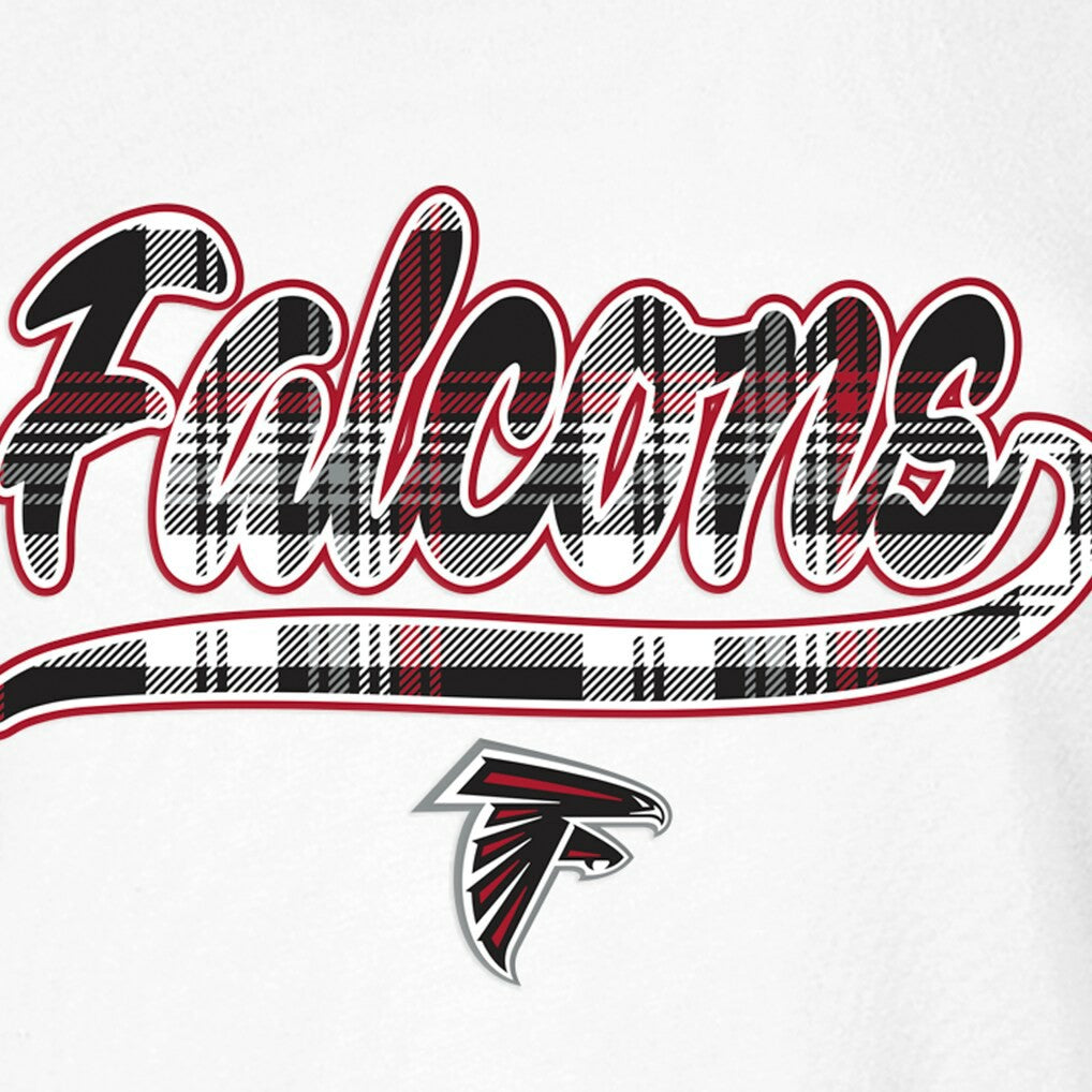 Atlanta Falcons New Era Women's 3rd Down T-Shirt - White/Red - NFL