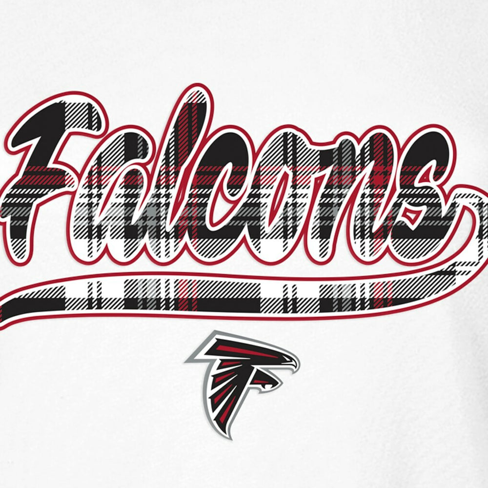 Atlanta Falcons New Era Women's 3rd Down T-Shirt - White/Red - NFL