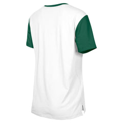 New York Jets New Era Women's 3rd Down T-Shirt - White/Green - NFL
