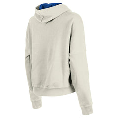 Denver Broncos New Era Women's 3rd Down Historic Pullover Hoodie - Cream - NFL