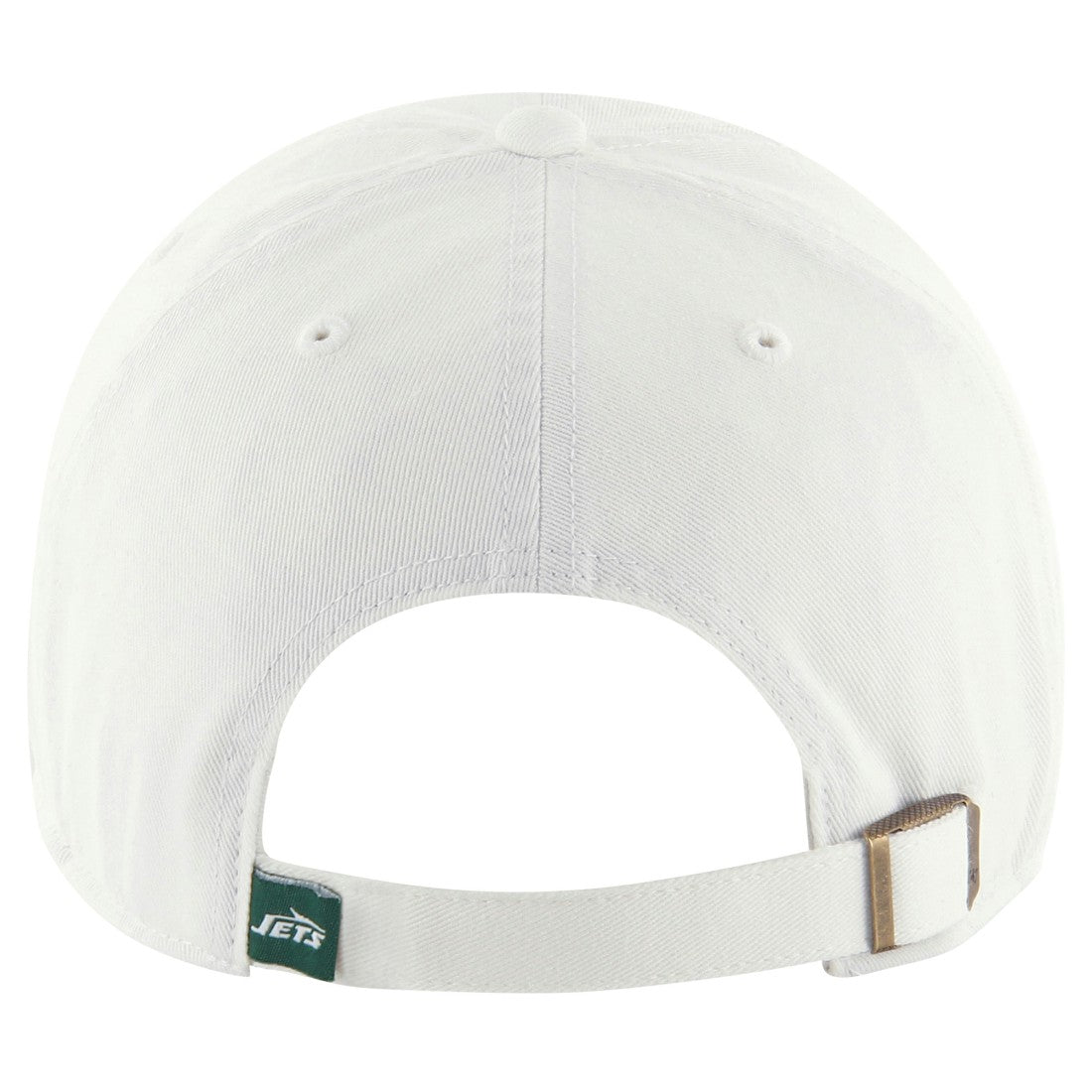 New York Jets '47 Clean Up Adjustable Hat - White - 47 brand