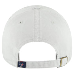 Houston Texans '47 Team Clean Up Adjustable Hat - Gray - 47 brand