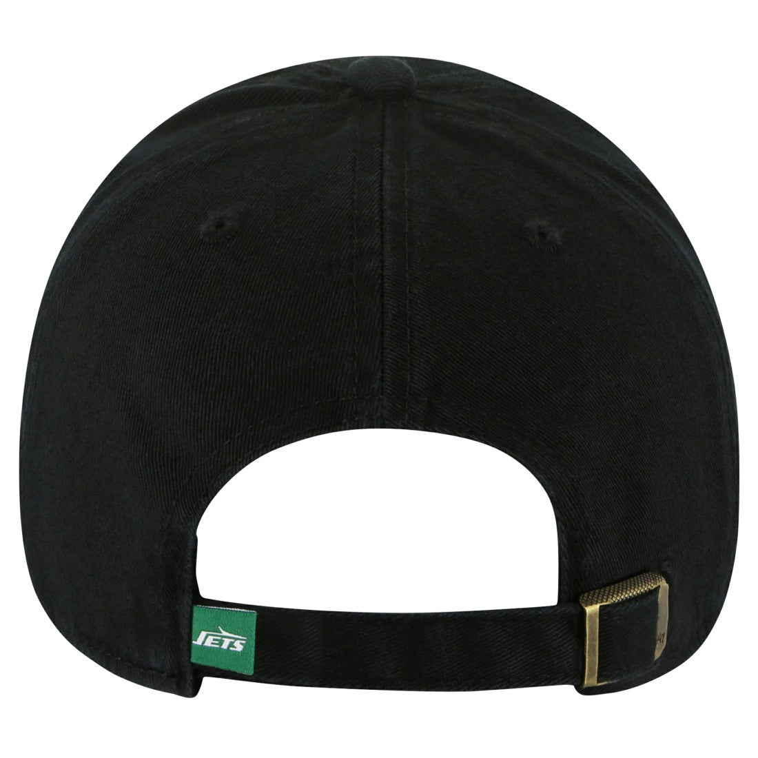 New York Jets '47 Clean Up Team Script Adjustable Hat - Black - 47 brand