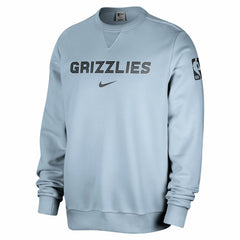 Nike Memphis Grizzlies Courtside Standard Issue Performance Pullover Sweatshirt Light Blue