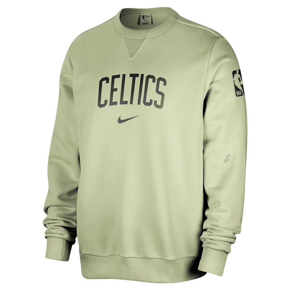 Nike Boston Celtics Courtside Standard Issue Performance Pullover Sweatshirt Green