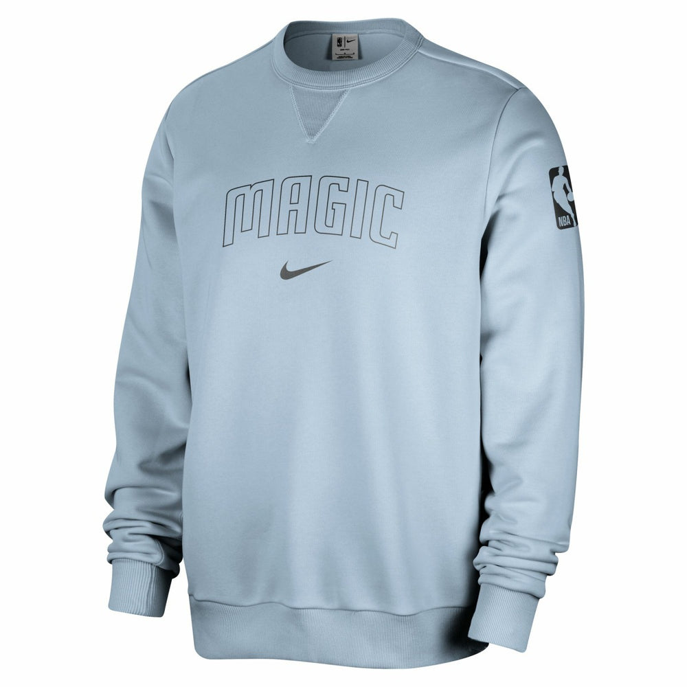 Nike Orlando Magic Courtside Standard Issue Performance Pullover Sweatshirt Light Blue
