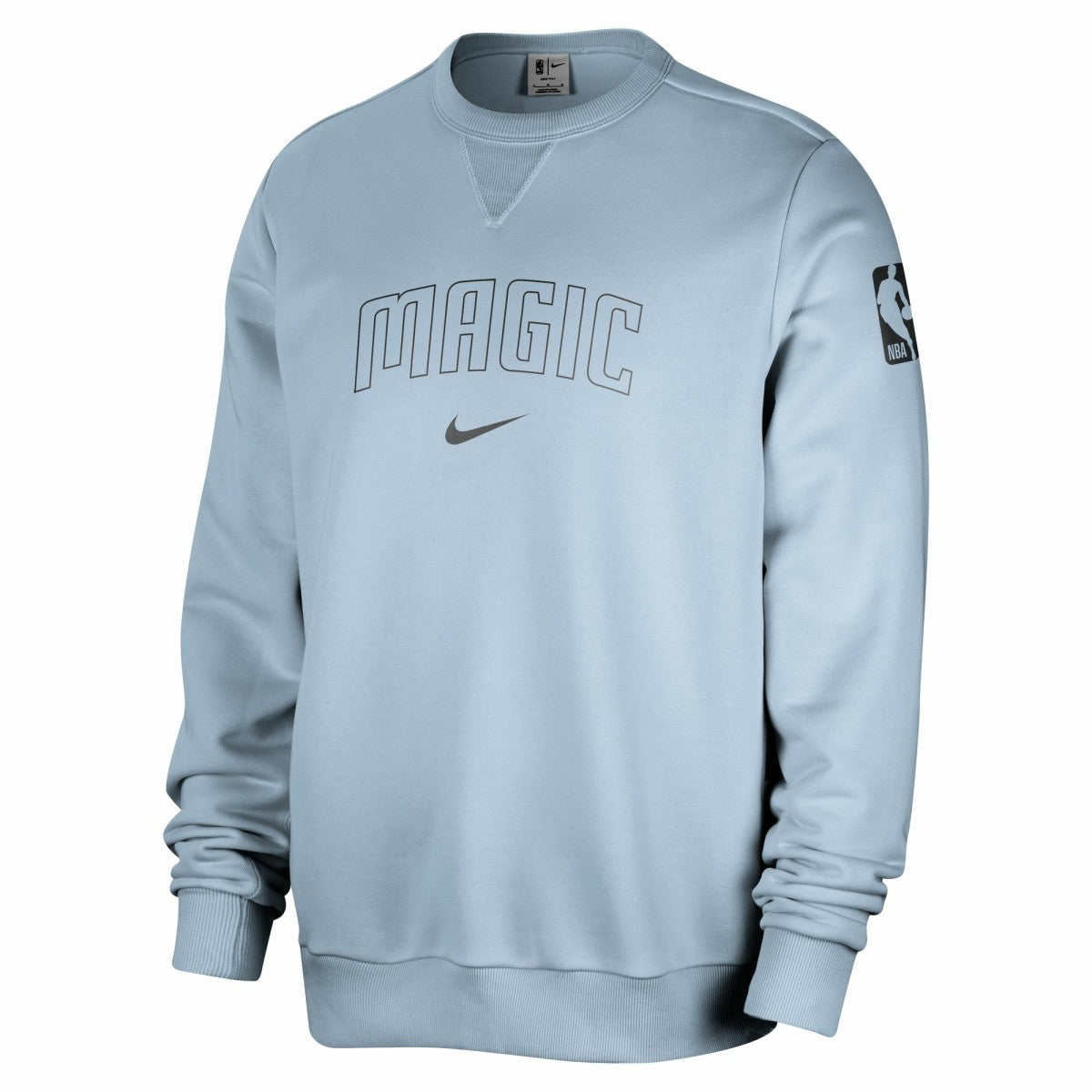 Nike Orlando Magic Courtside Standard Issue Performance Pullover Sweatshirt Light Blue