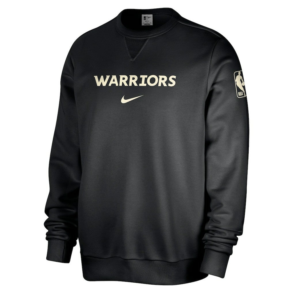 Nike Golden State Warriors Courtside Standard Issue Performance Pullover Sweatshirt Black