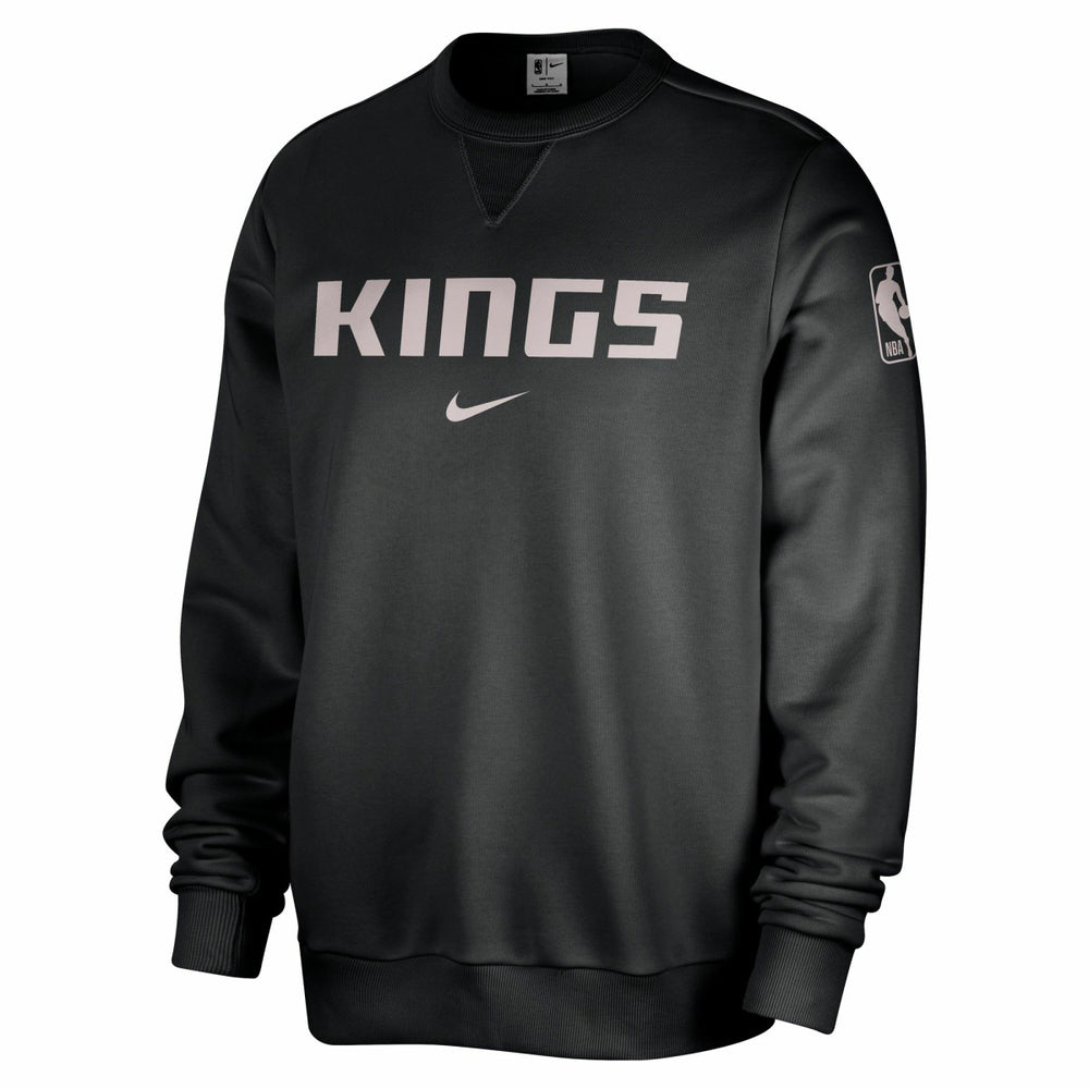Nike Sacramento Kings Courtside Standard Issue Performance Pullover Sweatshirt Black