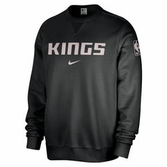 Nike Sacramento Kings Courtside Standard Issue Performance Pullover Sweatshirt Black