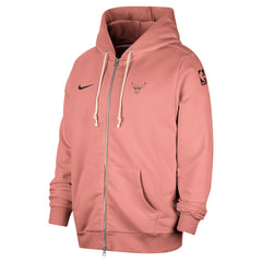 Nike Chicago Bulls Authentic Standard Issue Full-Zip Hoodie Jacket Red