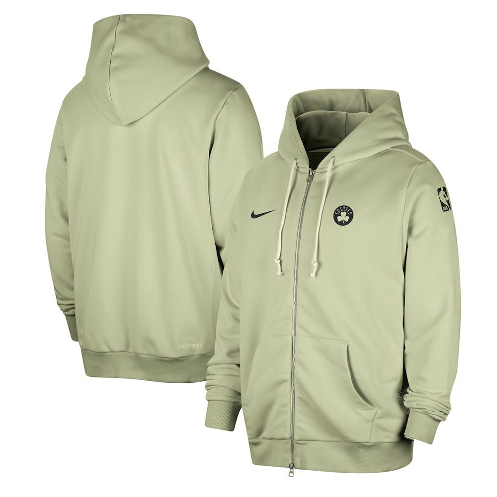 Nike Boston Celtics Authentic Standard Issue Full-Zip Hoodie Jacket Green