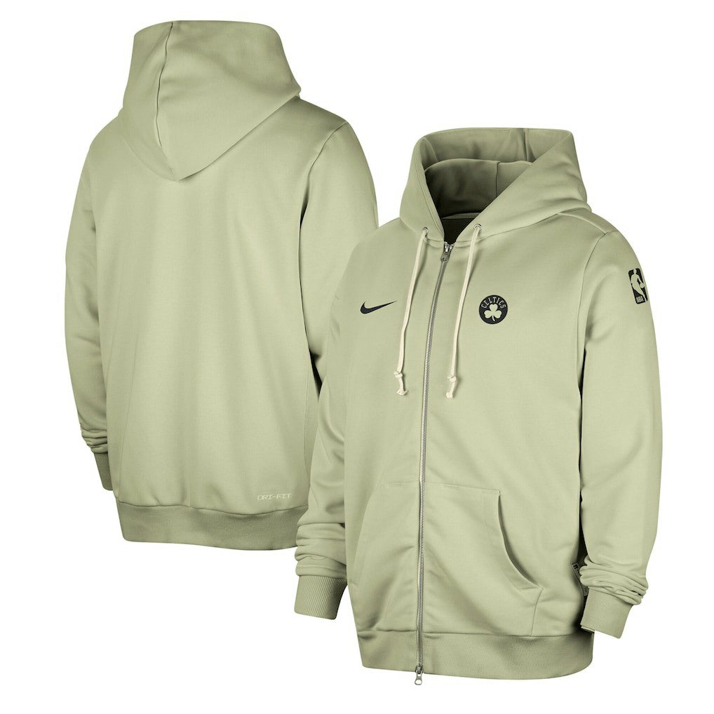Nike Boston Celtics Authentic Standard Issue Full-Zip Hoodie Jacket Green
