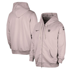 Nike Sacramento Kings Authentic Standard Issue Full-Zip Hoodie Jacket Purple