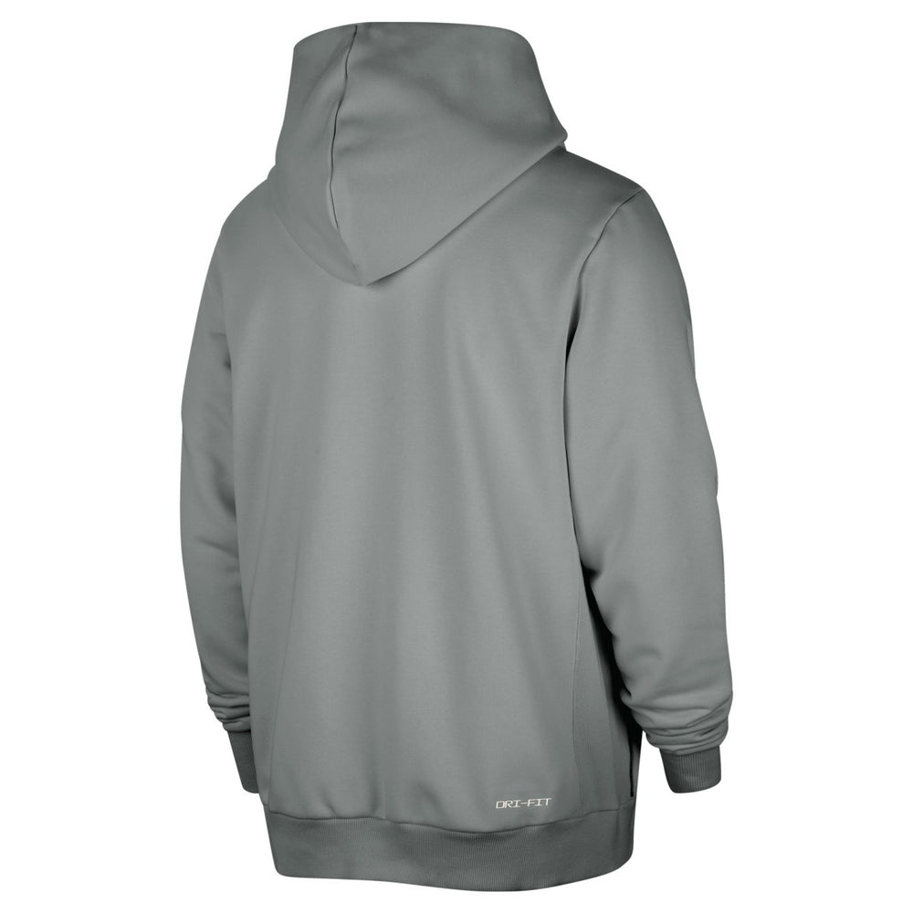 Nike San Antonio Spurs Authentic Standard Issue Full-Zip Hoodie Jacket Gray