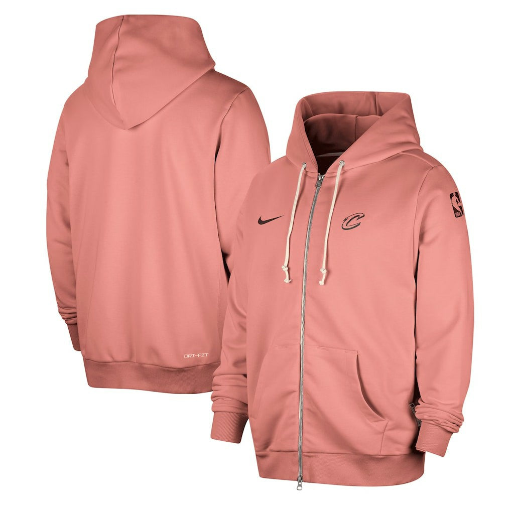 Nike Cleveland Cavaliers Authentic Standard Issue Full-Zip Hoodie Jacket Red