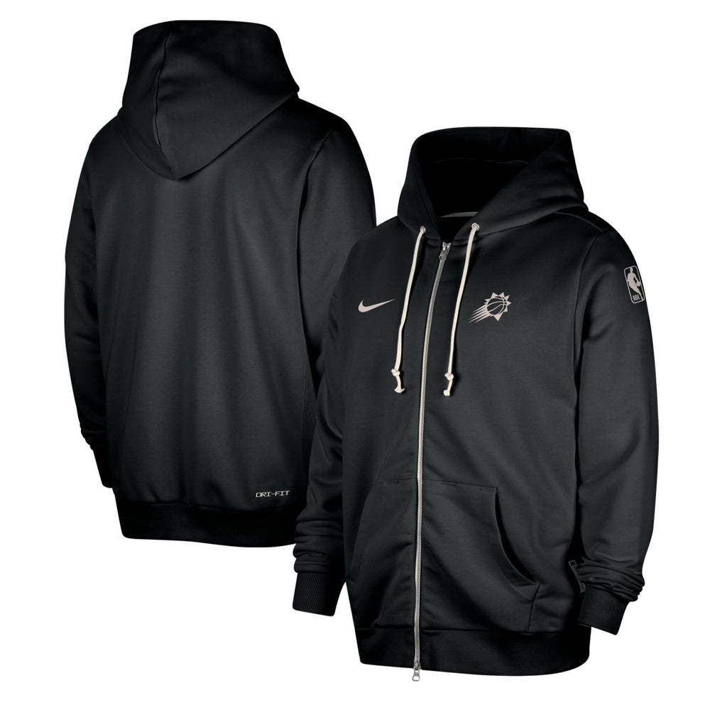 Nike Phoenix Suns Authentic Standard Issue Full-Zip Hoodie Jacket Black
