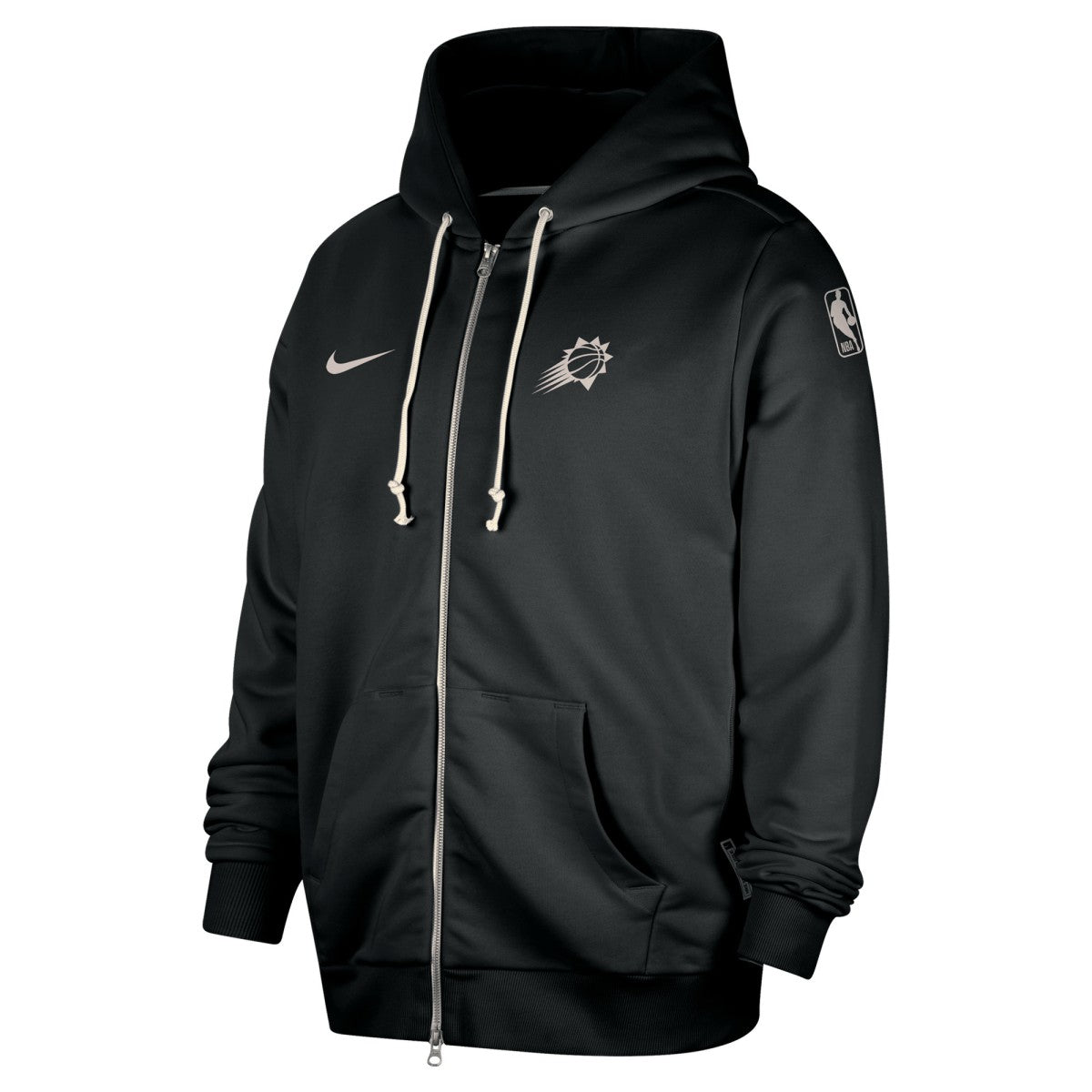 Nike Phoenix Suns Authentic Standard Issue Full-Zip Hoodie Jacket Black