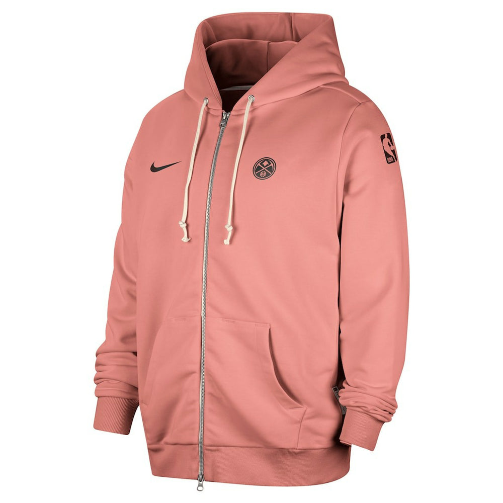 Nike Denver Nuggets Authentic Standard Issue Full-Zip Hoodie Jacket Red
