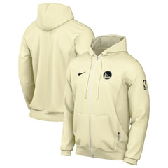 Nike Golden State Warriors Authentic Standard Issue Full-Zip Hoodie Jacket Gray