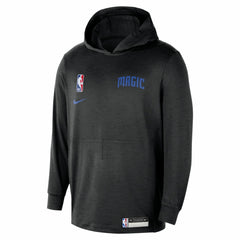 Nike Orlando Magic 2024/25 On-Court Authentic Practice Yoga Restore Lightweight Pullover Hoodie Black