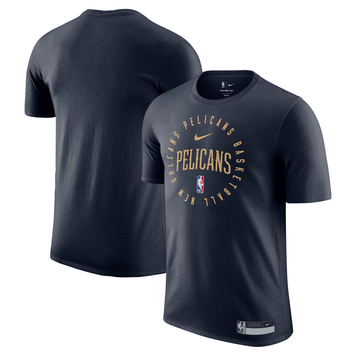 Nike New Orleans Pelicans 2024/25 Legend On-Court Practice Performance T-Shirt Navy