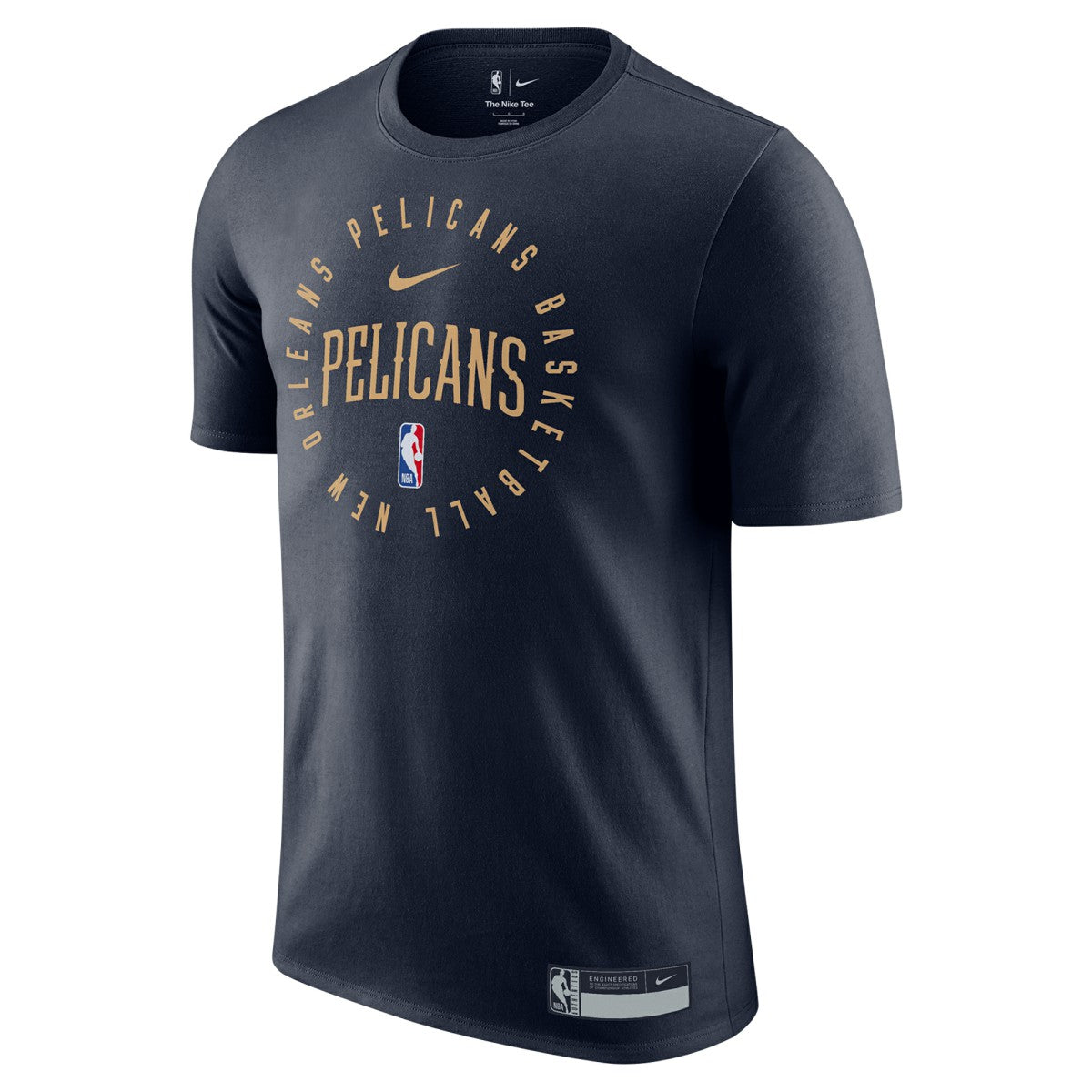 Nike New Orleans Pelicans 2024/25 Legend On-Court Practice Performance T-Shirt Navy