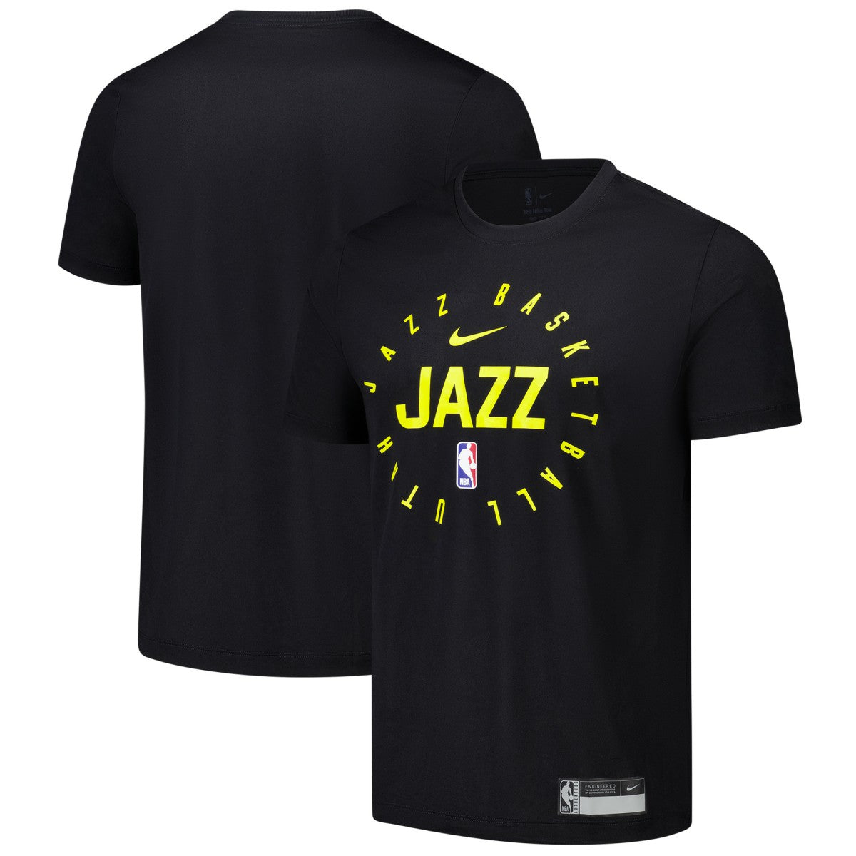 Nike Utah Jazz 2024/25 Legend On-Court Practice Performance T-Shirt Black