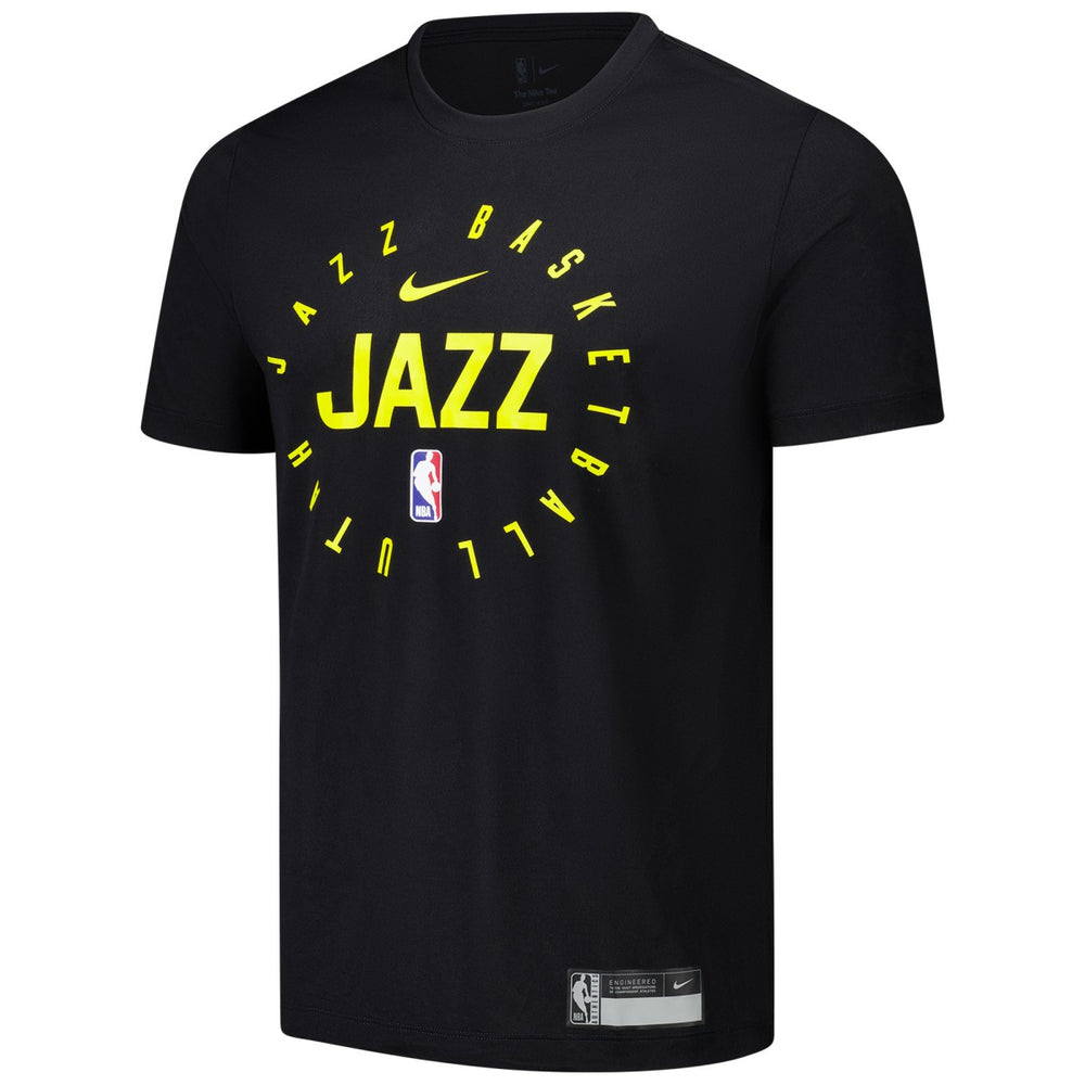 Nike Utah Jazz 2024/25 Legend On-Court Practice Performance T-Shirt Black