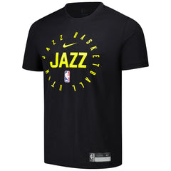 Nike Utah Jazz 2024/25 Legend On-Court Practice Performance T-Shirt Black