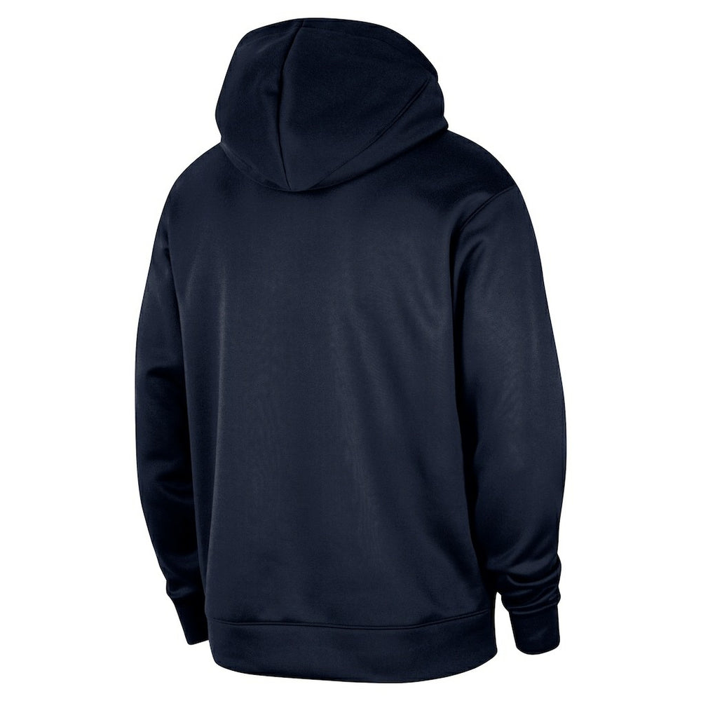 Nike Denver Nuggets 2024/25 Spotlight On-Court Practice Performance Pullover Hoodie Navy