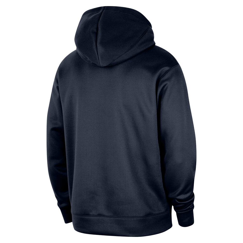 Nike Memphis Grizzlies 2024/25 Spotlight On-Court Practice Performance Pullover Hoodie Navy
