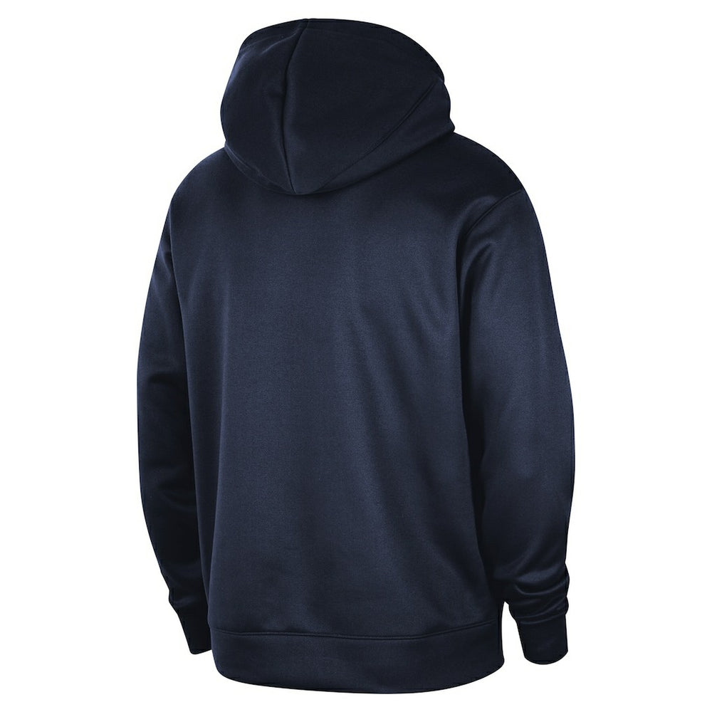 Nike New Orleans Pelicans 2024/25 Spotlight On-Court Practice Performance Pullover Hoodie Navy