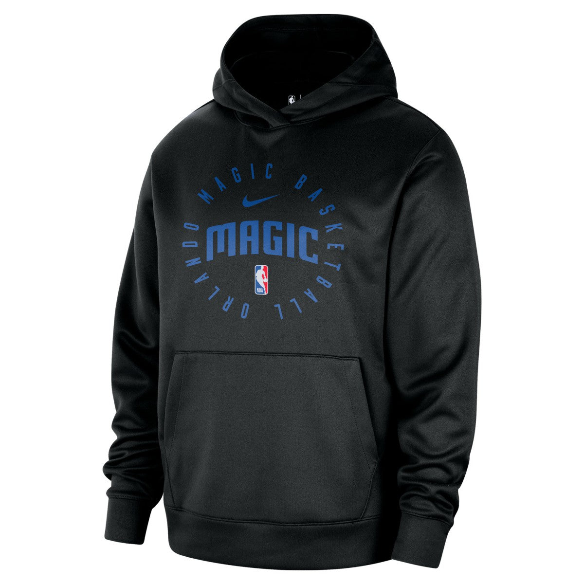 Nike Orlando Magic 2024/25 Spotlight On-Court Practice Performance Pullover Hoodie Black