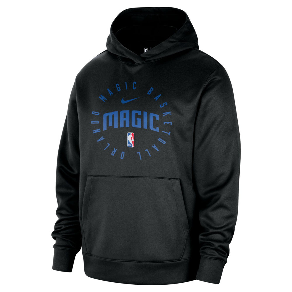 Nike Orlando Magic 2024/25 Spotlight On-Court Practice Performance Pullover Hoodie Black