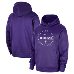 Nike Sacramento Kings 2024/25 Spotlight On-Court Practice Performance Pullover Hoodie Purple